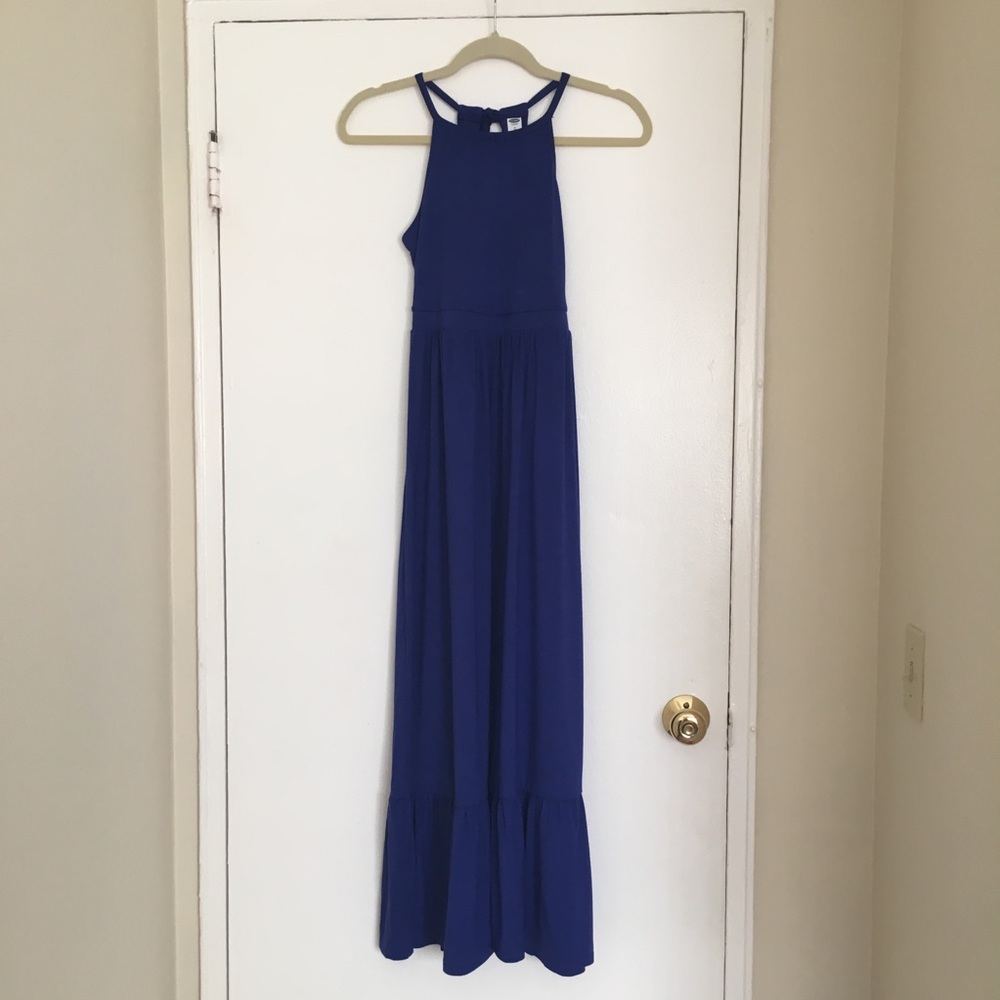 Blue Old Navy Maxi Dress